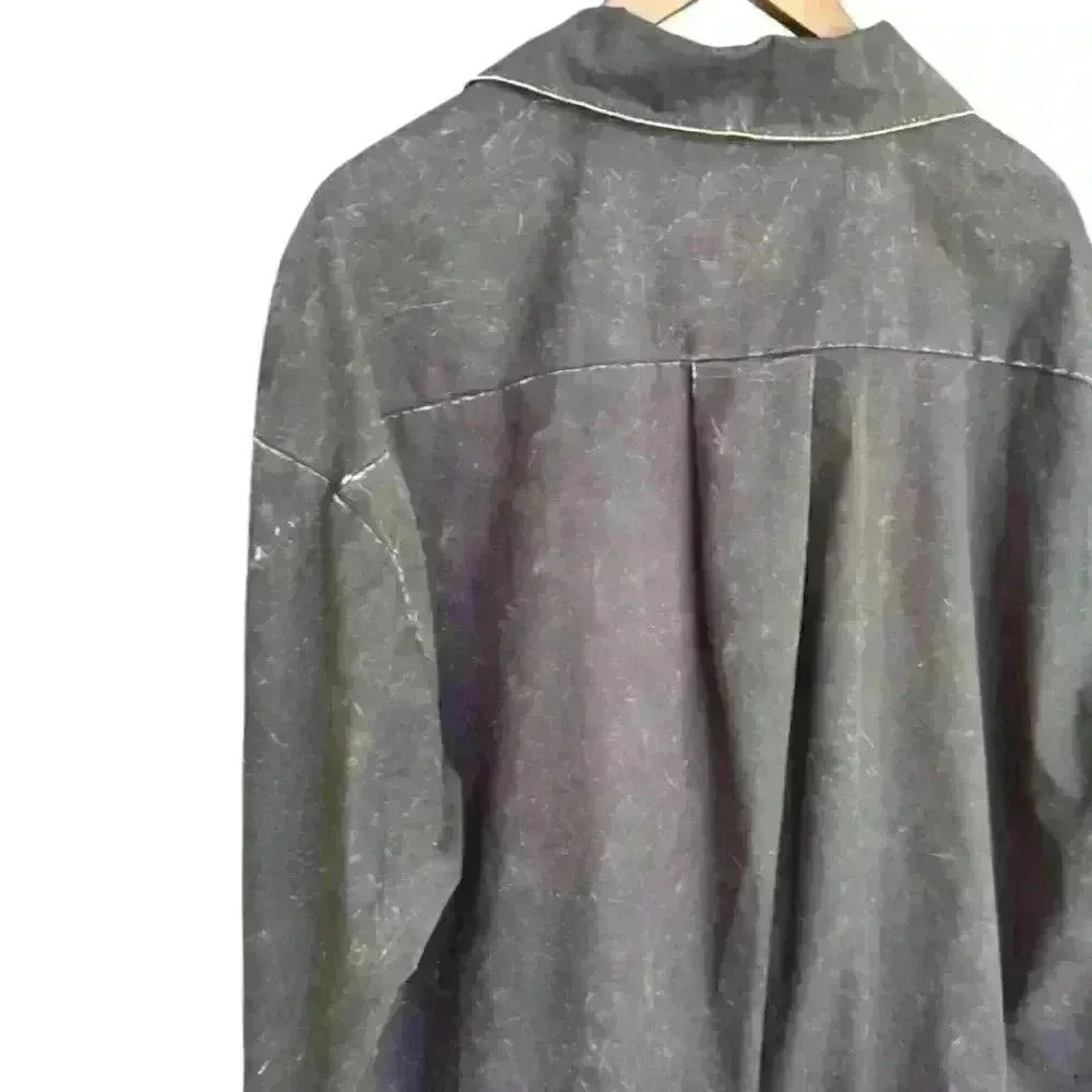 NWOT Zenana Premium Cotton Vintage Washed Shacket - Picture 5 of 7
